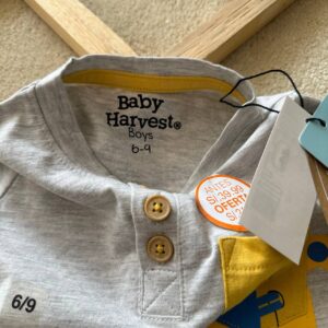 تیشرت baby harvest  طوسی