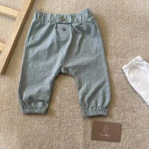 شلوار‌موسلین H&M سبز یشمی
