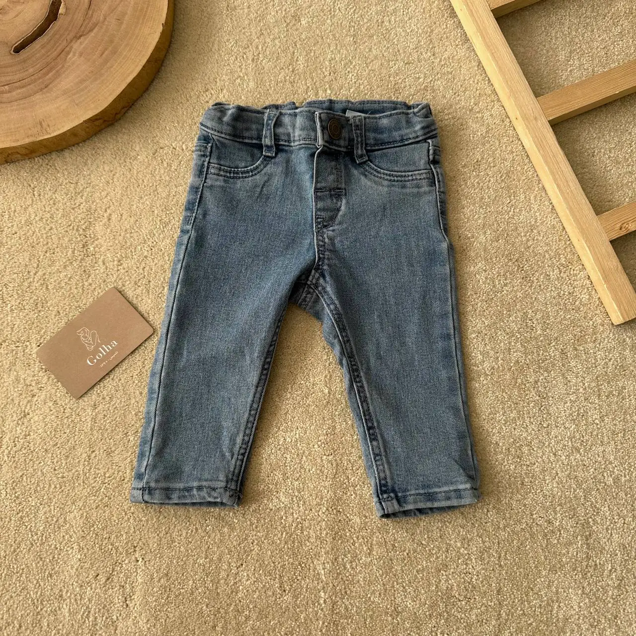 شلوار جین H&M  آبی روشن