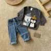 سِت H&M پنگوئن و خرس قطبی & جین آبی روشن