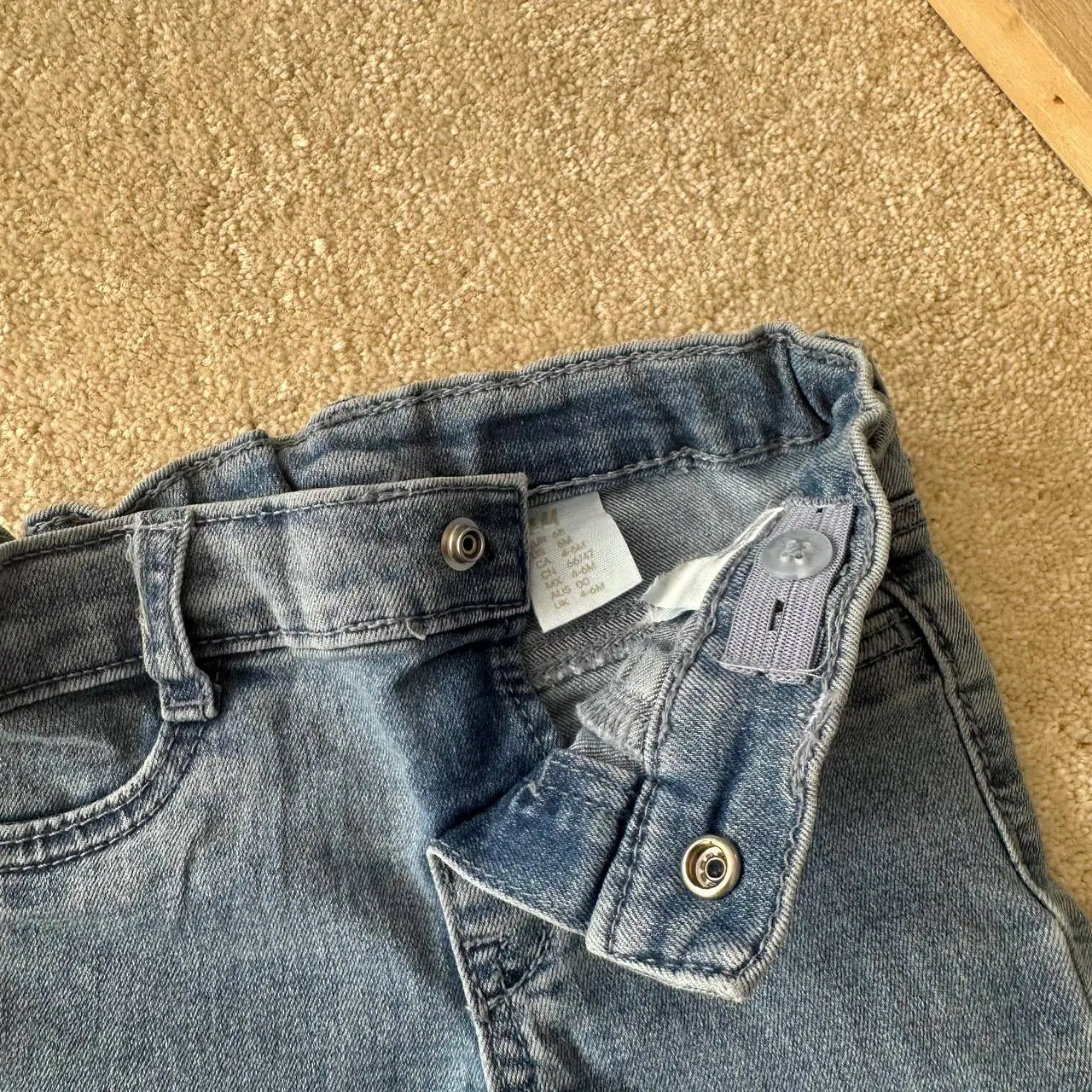 شلوار جین H&M  آبی روشن