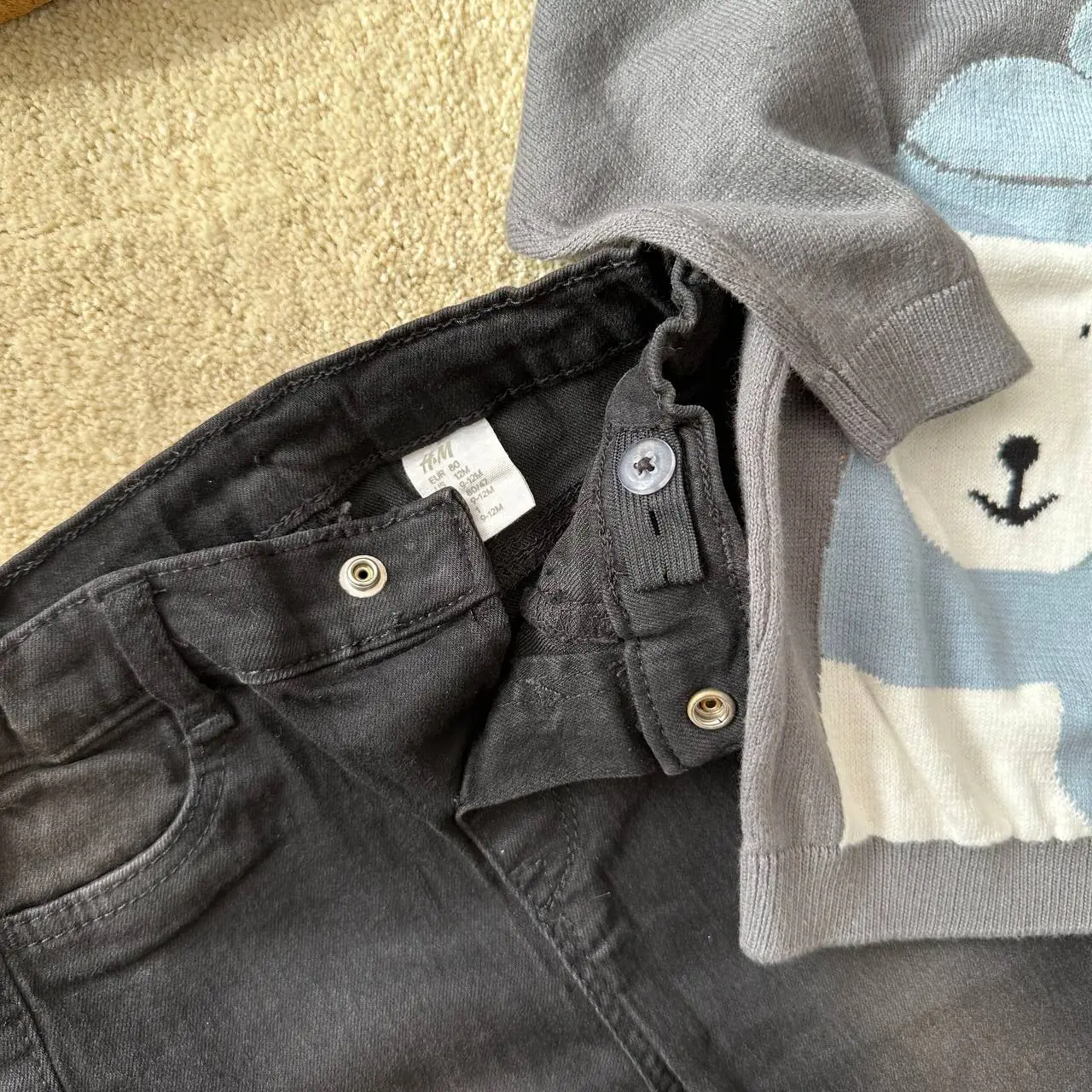 سِت H&M پنگوئن و خرس قطبی & جین آبی تیره