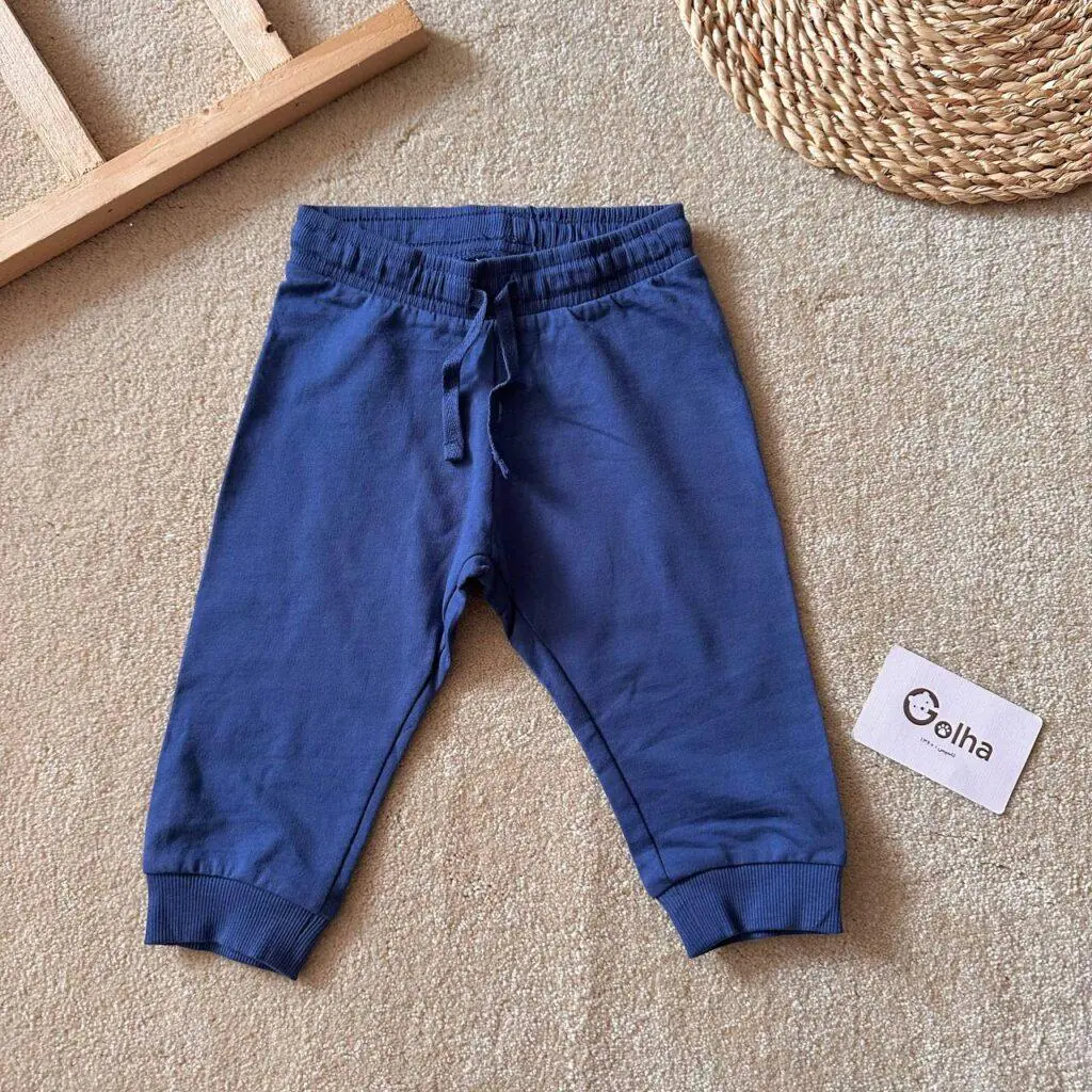 شلوار اسلش H&M  آبی نفتی