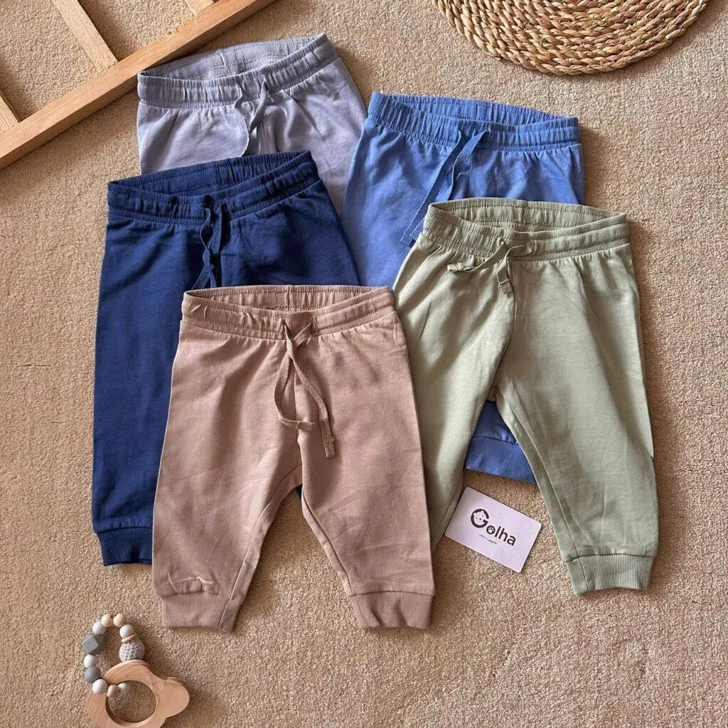 شلوار اسلش H&M  آبی نفتی
