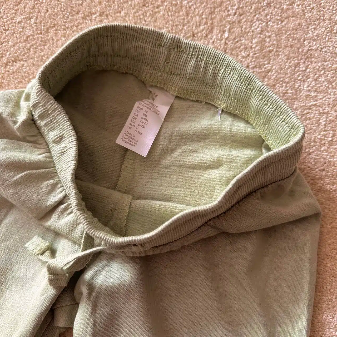 شلوار اسلش H&M  سبز ‌پسته ای
