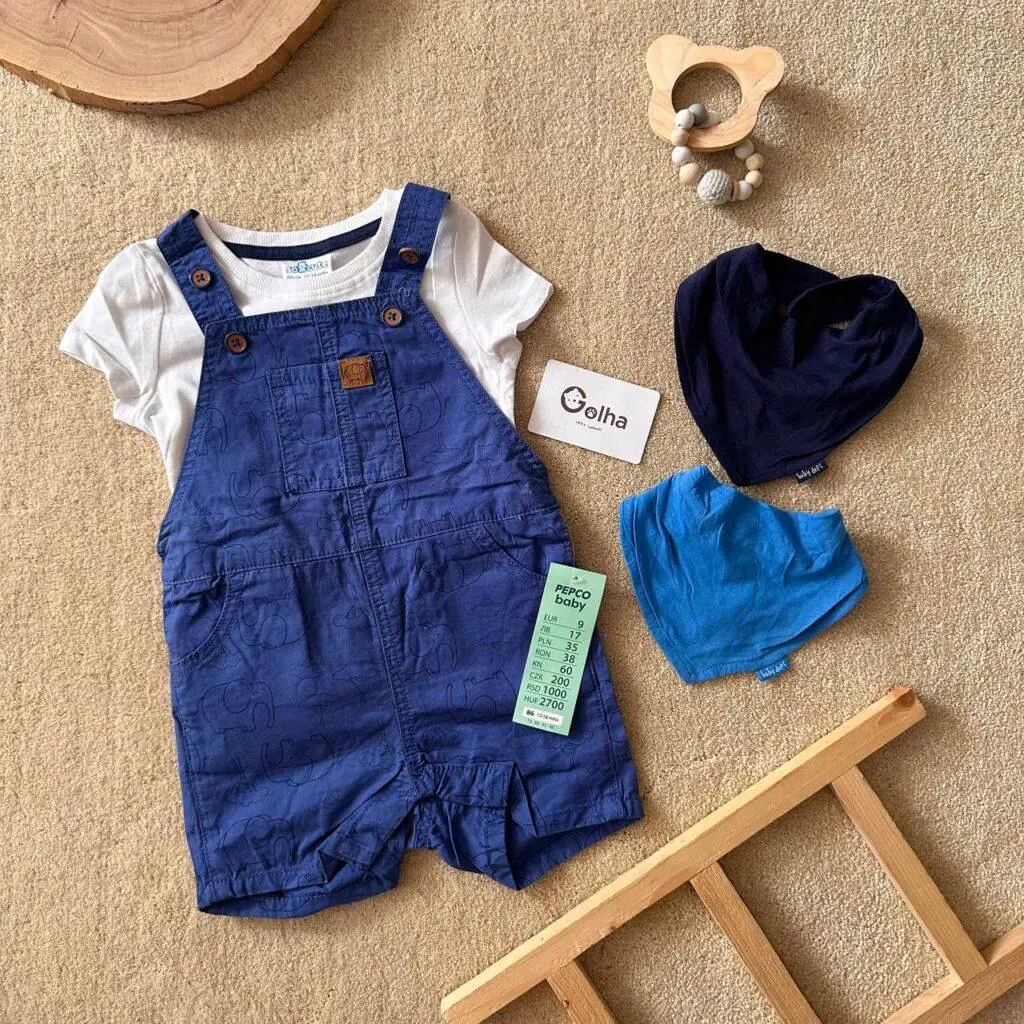 ست  تی‌شرت و بیلر  🇵🇱 PEPCO BABY