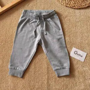شلوار اسلش H&M  آبی طوسی فیلی