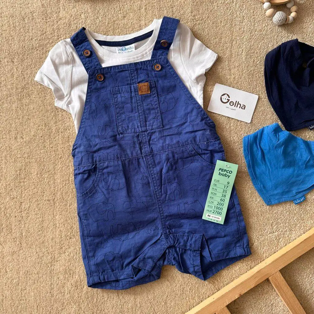 ست  تی‌شرت و بیلر  🇵🇱 PEPCO BABY