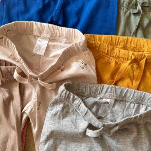 شلوار نخی ۹ تا ۱۲ ماه  H&M