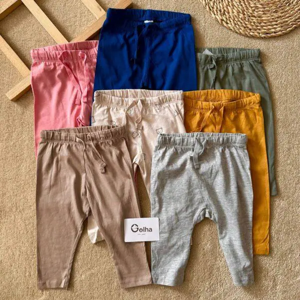 شلوار نخی ۹ تا ۱۲ ماه  H&M