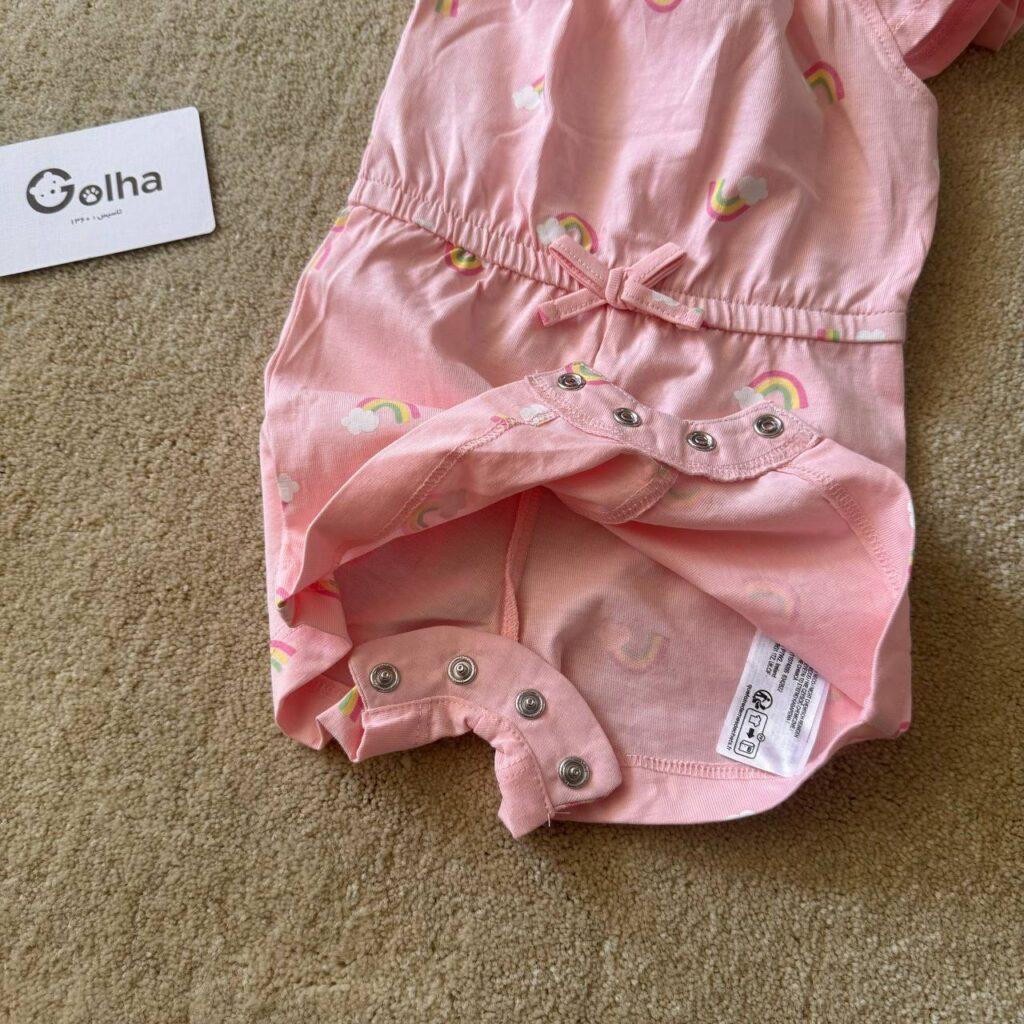 رامپر دخترونه Primark رنگین کمان صورتی
