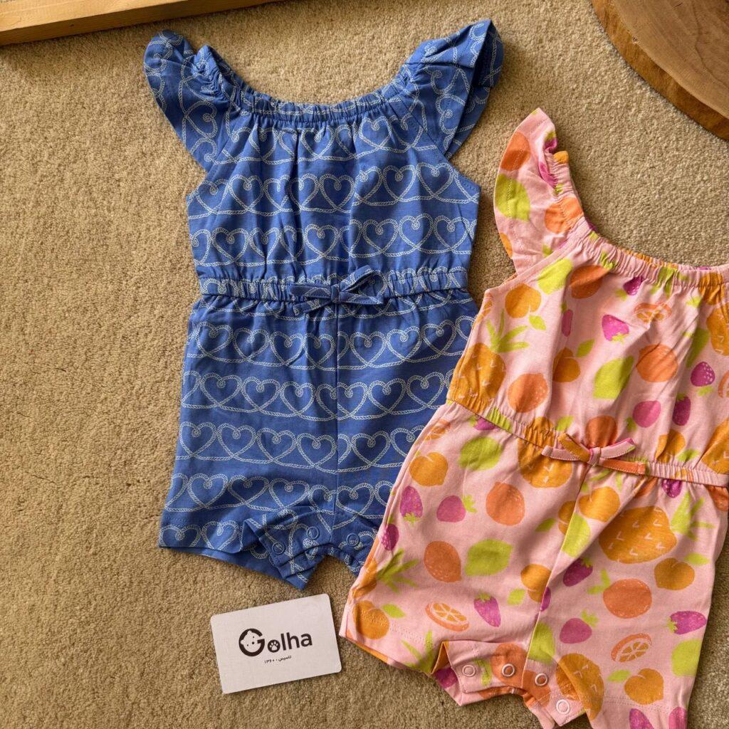 رامپر دخترونه Primark قلب آبی