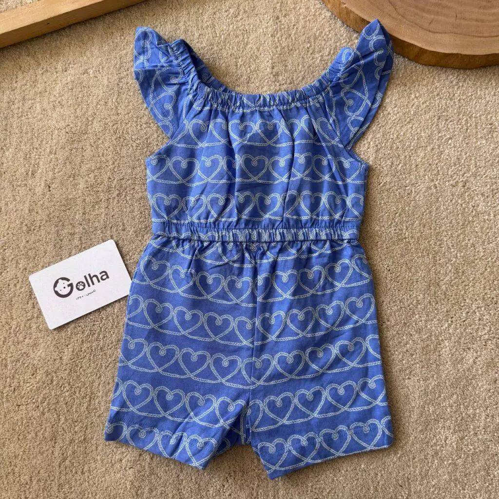 رامپر دخترونه Primark قلب آبی