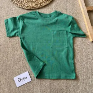 تیشرت سبز zara