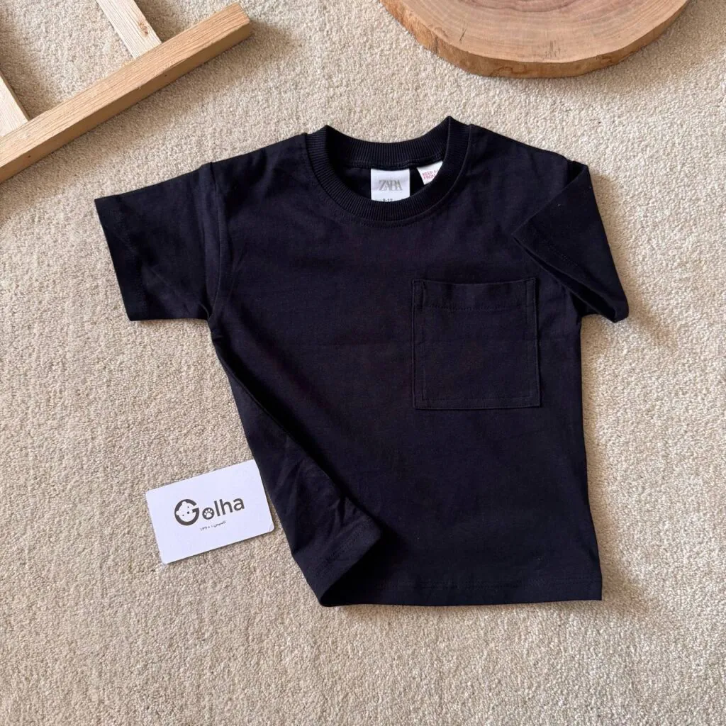 تیشرت مشکی zara