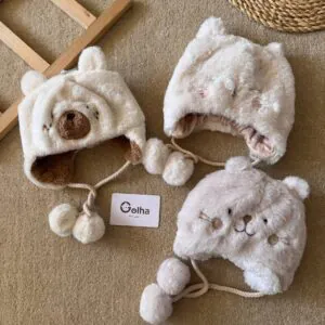 کلاه زمستونی پوم بندی  PAPO