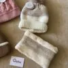 ست کلاه و شال گردن بافت shoan