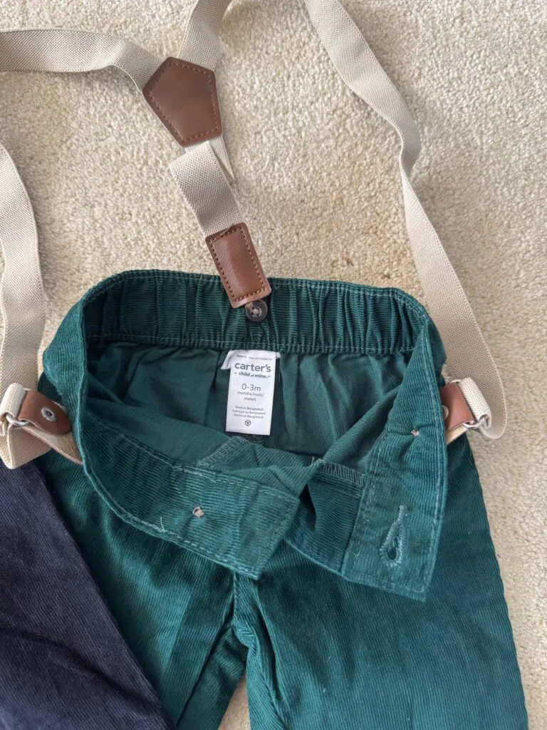 شلوار با ساس بند کارترز