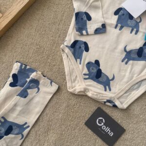 بادی آستین بلند هاپو baby