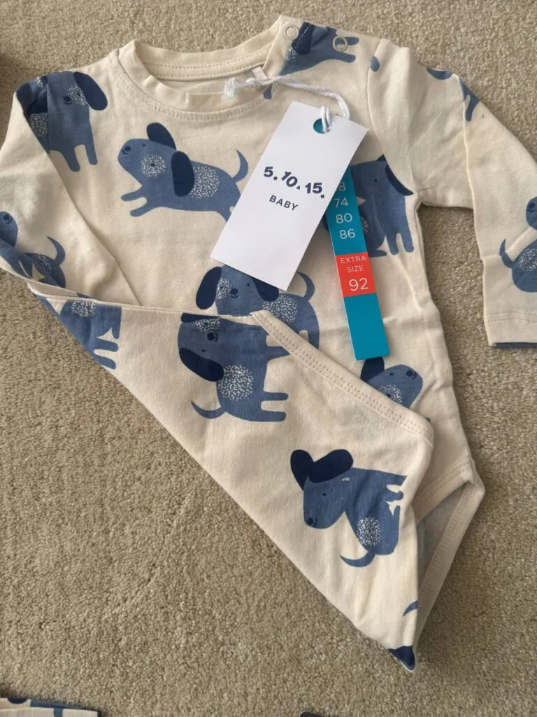 بادی آستین بلند هاپو baby