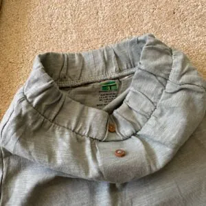 شلوار‌موسلین H&M سبز یشمی
